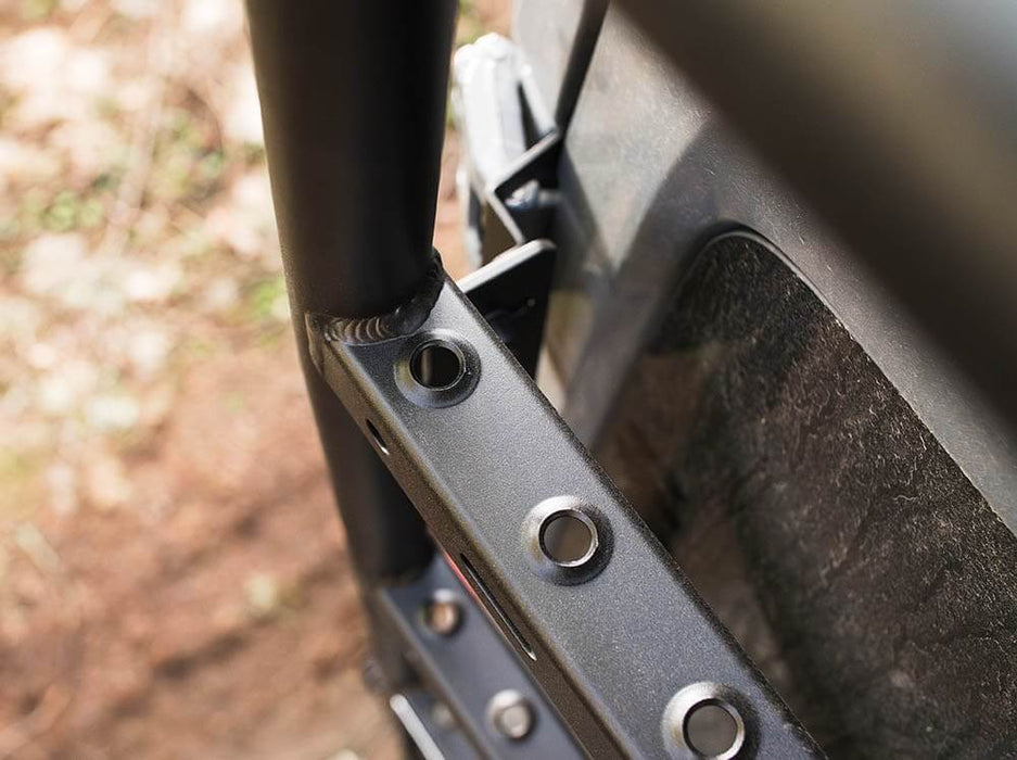 Flatline Van Co. 2015-2026 Ford Transit Van Rear Ladder + Tire Carrier – detail view, image 12 of 15