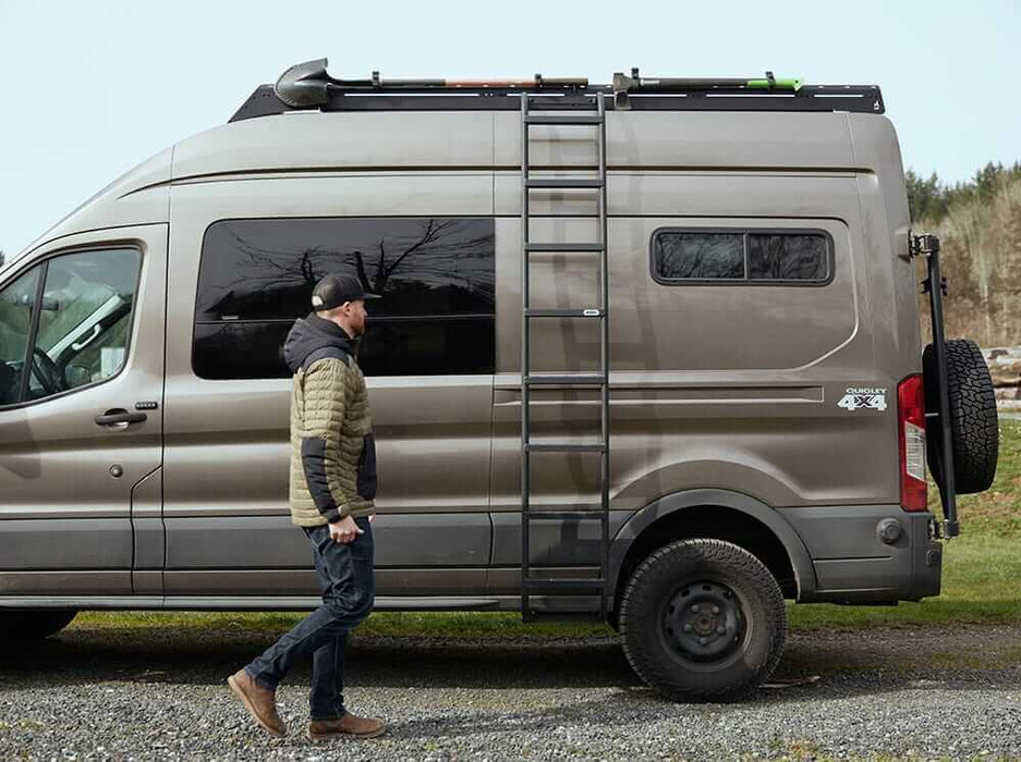 Flatline Van Co. 2015-2025 Ford Transit Van Low Pro Roof Rack 148" High Roof – image 5 of 14