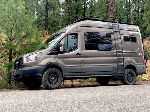 Flatline Van Co. 2015-2026 Ford Transit Van Side Ladder High Roof – image 2 of 7