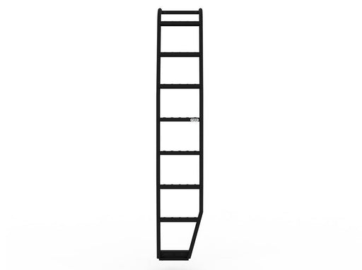 Flatline Van Co. 2023-2025 Ford Transit Trail Side Ladder Mid Roof – on the trail, image 1 of 8