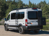 Flatline Van Co. 2023-2025 Ford Transit Trail Side Ladder Mid Roof – on the trail, image 3 of 8