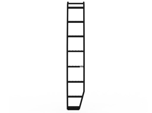 Flatline Van Co. 2023-2025 Ford Transit Trail Side Ladder High Roof – on the trail, image 1 of 7