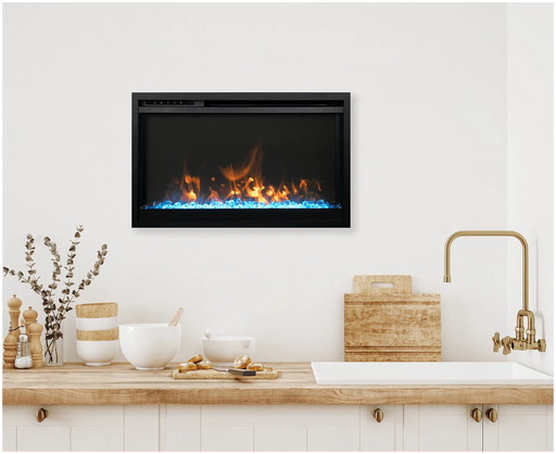 26" Electric Fireplace CLASSIC-SLIM-26 - front view