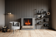 30" Electric Fireplace CE30 - angle view