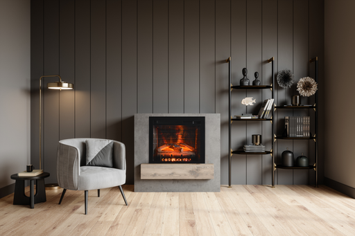 30" Electric Fireplace CE30 - angle view