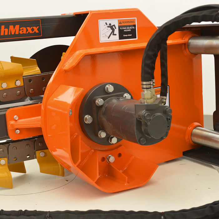 MechMaxx 48" Side Shaft Trencher Skid Steer Attachment