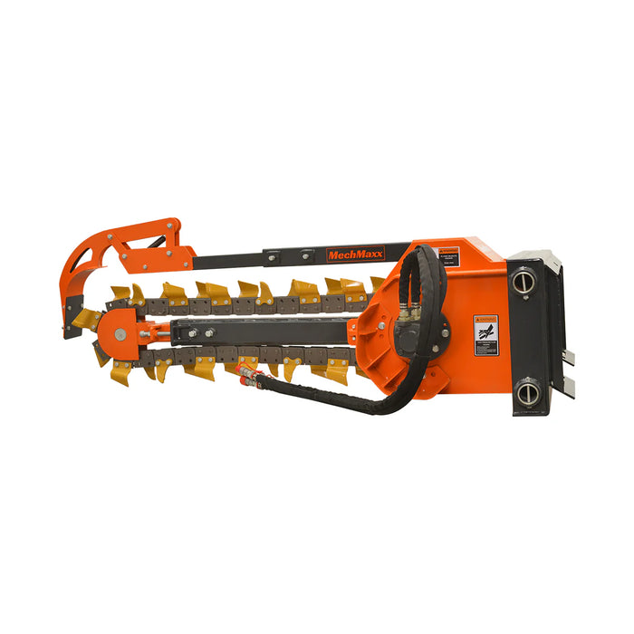 MechMaxx 48" Side Shaft Trencher Skid Steer Attachment