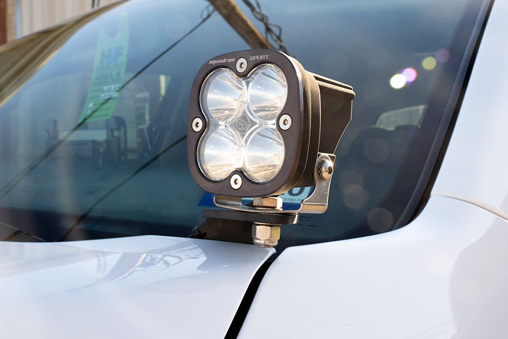 Rago Fabrication 2014-2021 2nd Gen Toyota Tundra Low-Pro Ditch Light Brackets – image 2 of 4