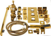 Cascada Showers Tuscany LED Rainfall Thermostatic Shower System - Wall Mount - View 14