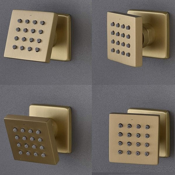 Cascada Showers Tuscany LED Rainfall Thermostatic Shower System - Wall Mount - View 17