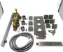Cascada Showers Tuscany LED Rainfall Thermostatic Shower System - Wall Mount - View 11