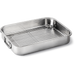 Napoleon stainless steel roasting pan 56038 with rack