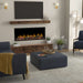 Dimplex Ignite Ultra 50" Built-In Linear Electric Fireplace - installed lifestyle view