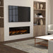 Dimplex Ignite Ultra 60" Built-In Linear Electric Fireplace - installed lifestyle view