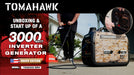 Tomahawk Power 3000 Watt Inverter Generator Super Quiet Portable Gas Power Professional Use - Camo Special Edition -...