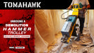 Tomahawk Demo Hammer Trolley – Heavy-Duty Universal Jackhammer Support Anti-Vibration Ergonomic Design for... - Detail View