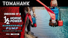 Tomahawk 1/2 HP Submersible Trash Pump, 66 GPM / 3960 GPH, 400W 2" Discharge for Dewatering... Water Pumps - Close-Up