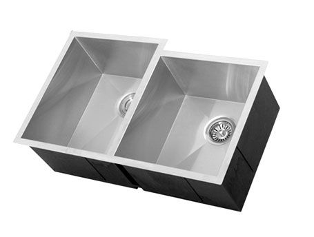 32" Double Bowl Under-Mount Sink - KS126L