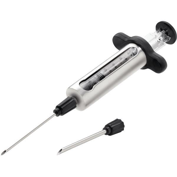 Napoleon stainless steel marinade injector 55028 with two needles