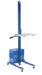 Vestil PEL-100S-D3-PL-5 steel DC powered quick lift with pail lifter attachment, PEL-100S-D3 base unit shown
