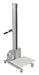 Vestil PEL-88A-D3-PL-5 aluminum DC powered quick lift with pail lifter attachment, PEL-88A-D3 base unit shown