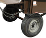 Vestil YR-HL yard ramp lift with pneumatic tires, representative image for the YR-HL-DC 12 volt DC lift option