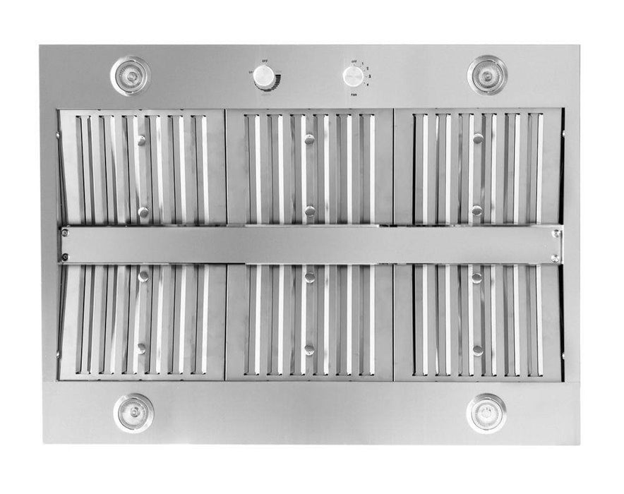 36 Inch Island Range Hood 750 CFM - VICTORY Twister Island