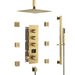 Volterra 10" Thermostatic Digital Shower System by Cascada Showers - Installation View