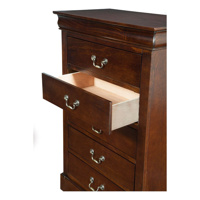 Alpine Furniture West Haven Chest, Cappuccino