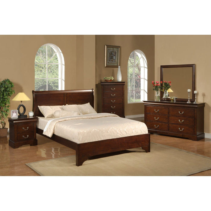 Alpine Furniture West Haven Dresser, Cappuccino