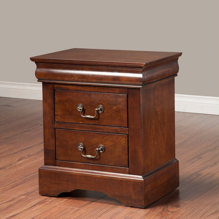 Alpine Furniture West Haven Nightstand, Cappuccino