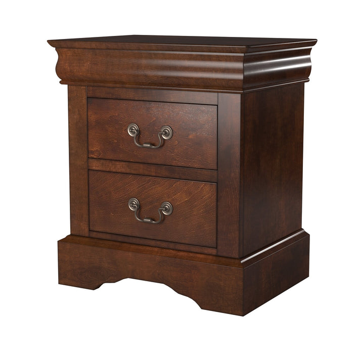 Alpine Furniture West Haven Nightstand, Cappuccino