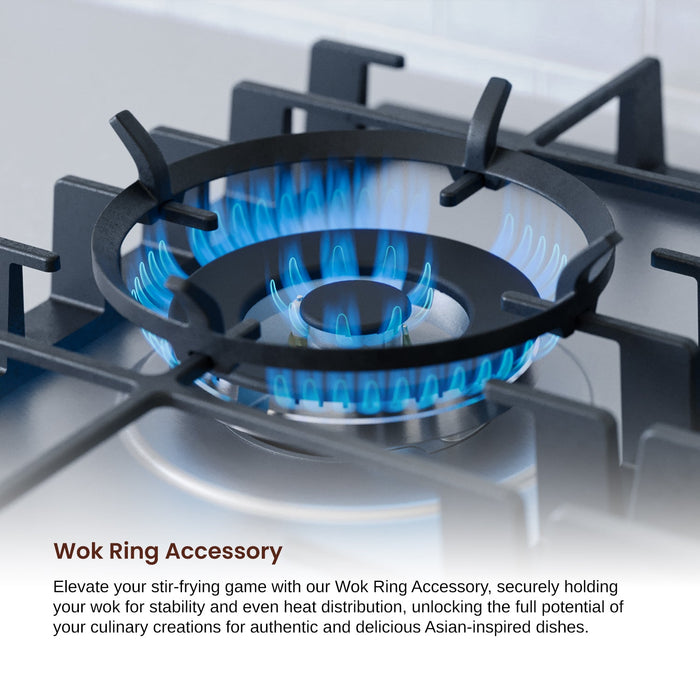 Rangaire 24" Gas Cooktop 4 Burners Stainless Steel RCG241S