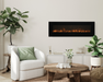 50" Electric Fireplace WM-FM-50-BG-3 - angle view