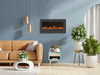 26" Electric Fireplace WM-FML-26-3223-STL - detail close-up