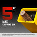 5 inch E-start DUCAR 420cc 15hp Gasoline Engine Powered Drum Wood Chipper with Towbar ,  PGS1500