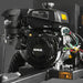 5 inch E-stat KOHLER 429cc 14hp Gasoline Engine Powered Disc Wood Chipper with Taillight ,  P4205