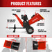 6 inch KOHLER E-Start 429cc 14HP Gasoline Engine Powered Drum Wood Chipper , P4206