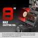 8 inch HONDA E-Start 688cc 22hp Gas Powered 4 - Wheel Drum Wood Chipper with Taillight ,  B200