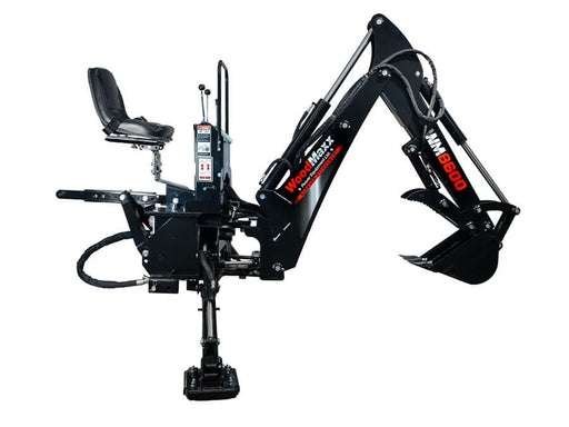 WoodMaxx WM-8600 3-point backhoe attachment view 2
