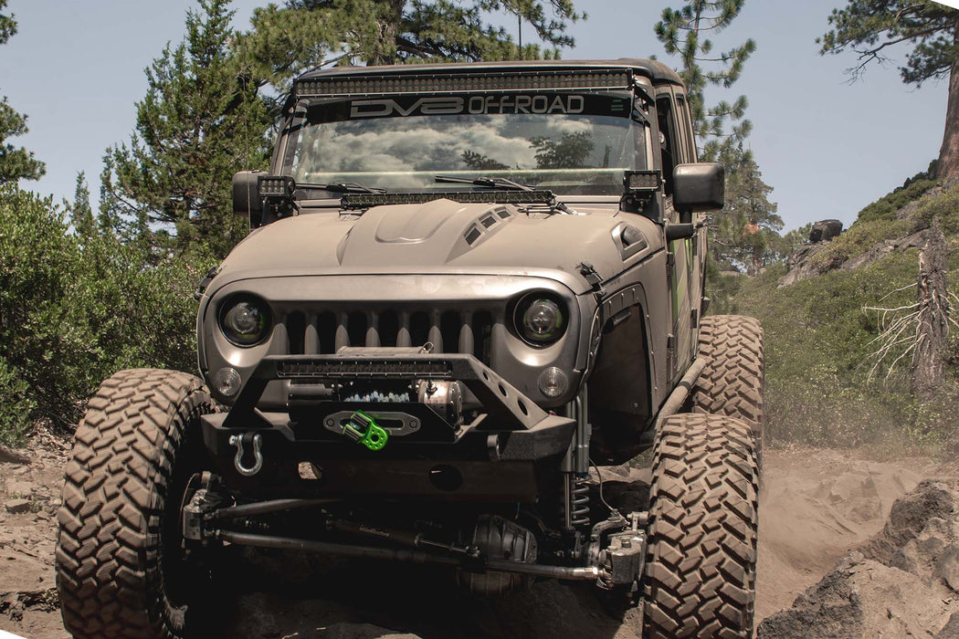 DV8 Offroad 2007-2018 Jeep JK Heat Dispersion Hood – image 7 of 15