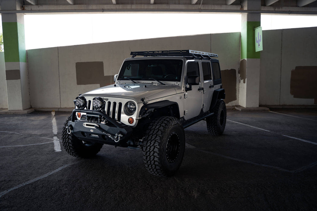 DV8 Offroad 2007-2018 Jeep Wrangler JK Full-Length Roof Rack – image 2 of 13