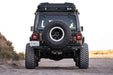 DV8 Offroad 2018-2026 Jeep Wrangler JL Spec Series Rear Bumper – dimensions diagram, image 6 of 14
