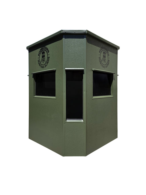 Boonetown Boonetown X 6x6 Octagon Elite Hunter 6x6 gun hunting blind view