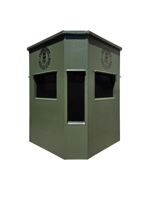 Boonetown Boonetown X 6x6 Octagon Elite Hunter 6x6 gun hunting blind view