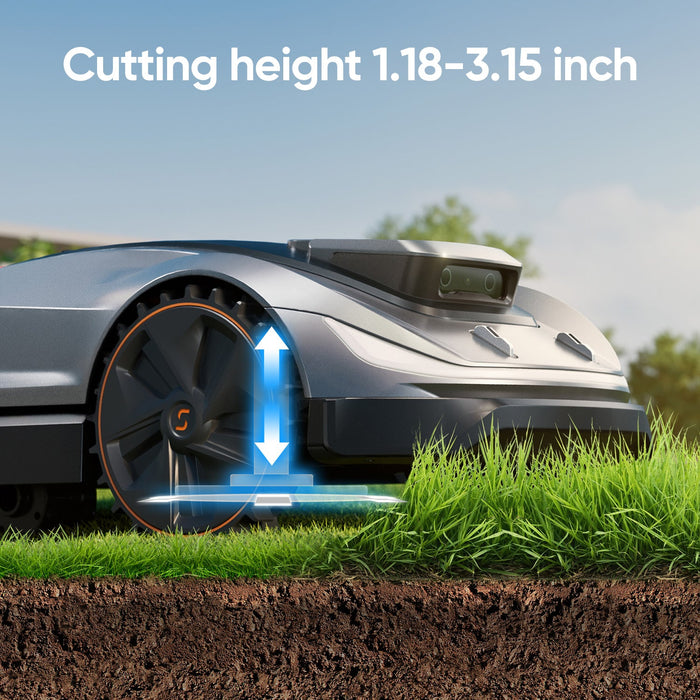 Sunseeker X5 Wireless AI Robot Lawn Mower wire-free robot lawn mower, view 7