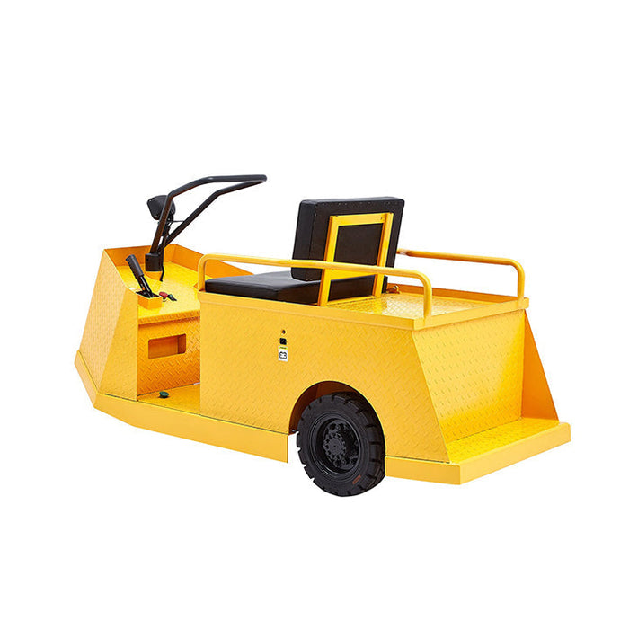 Xilin BD05 electric tow tractor side angle view