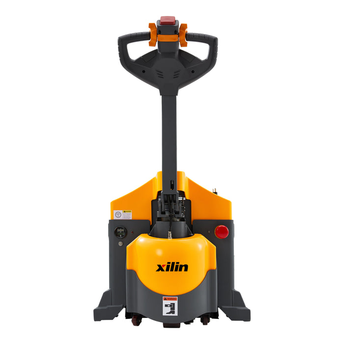 Xilin CBD15WE-19BC electric pallet jack in warehouse use