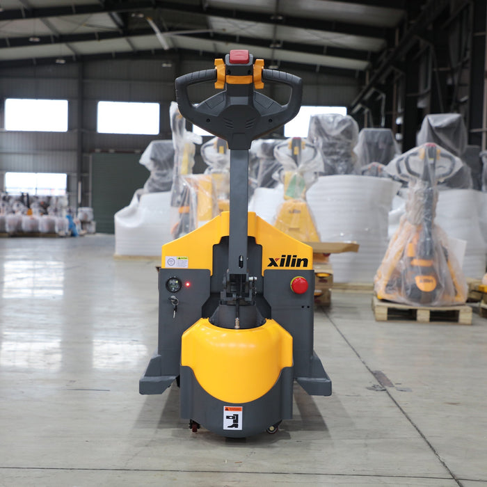 Xilin CBD20WE-19BC electric pallet jack control handle close-up