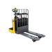 Xilin CBD25T electric pallet jack fork and load detail